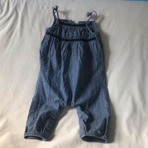 Gap kids denim romper